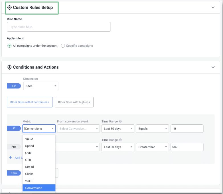 Get to Know Custom Rules