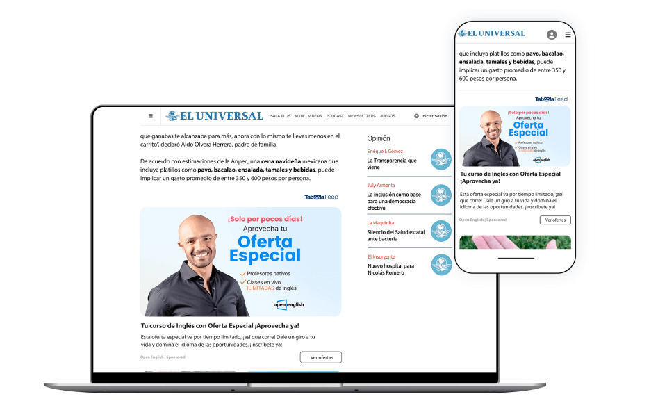 Open English Reaches High-Potential Customers in Latin America with Taboola Image Ads