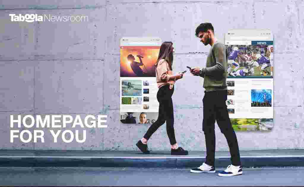 Personalization Power in the Publisher's Hands- Announcing “Homepage For You” as Part of Taboola Newsroom