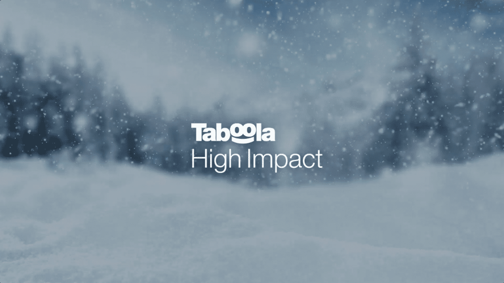 Taboola High Impact