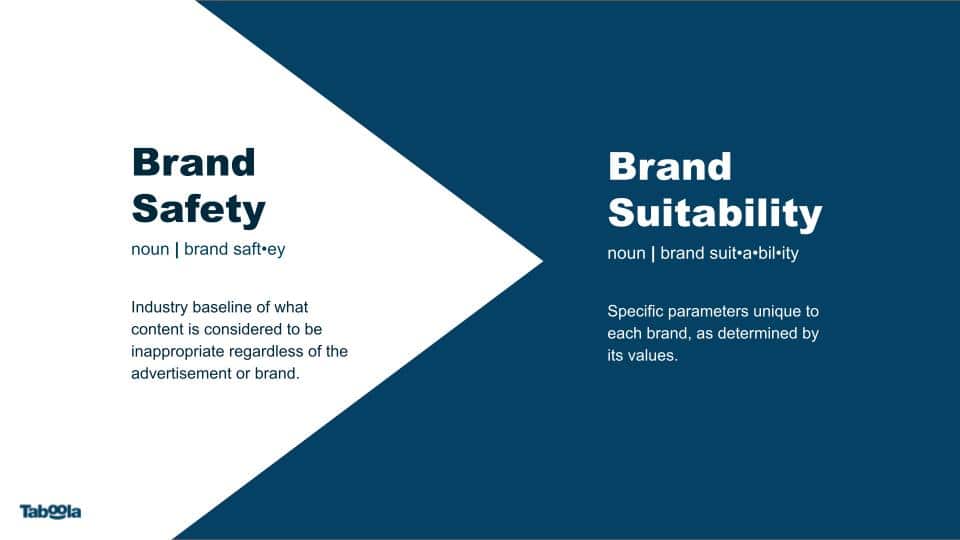 Brand Safety to Brand Suitability